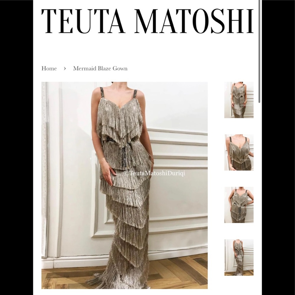 - Teuta Matoshi
Mermaid Blaze Gown